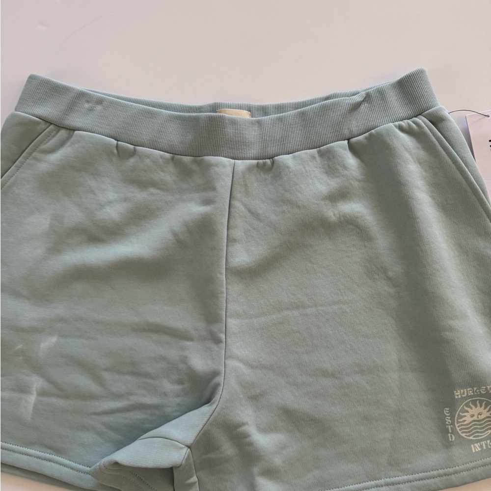 Hurley Seafoam Pickleball & Lounge Shorts NWT XL - Picture 3 of 7